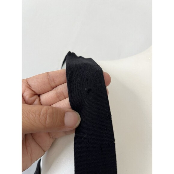 Paolina Paris Black Sexy Sleeveless Front Slit Zippered Stretch Maxi Dress Small - Picture 11 of 14